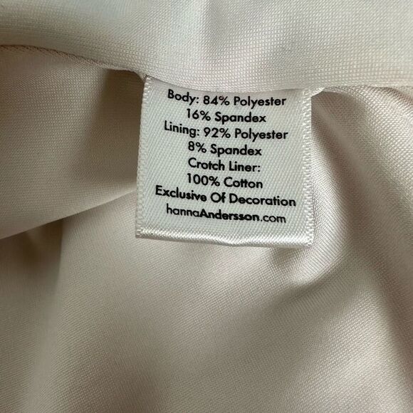 Hanna Andersson Moana One Piece Swimsuit size 5 Pilling - Picture 6 of 6